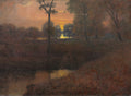 Evening by Hugh Huntington Howard (American, 1860–1927) - Classic Art canvas print