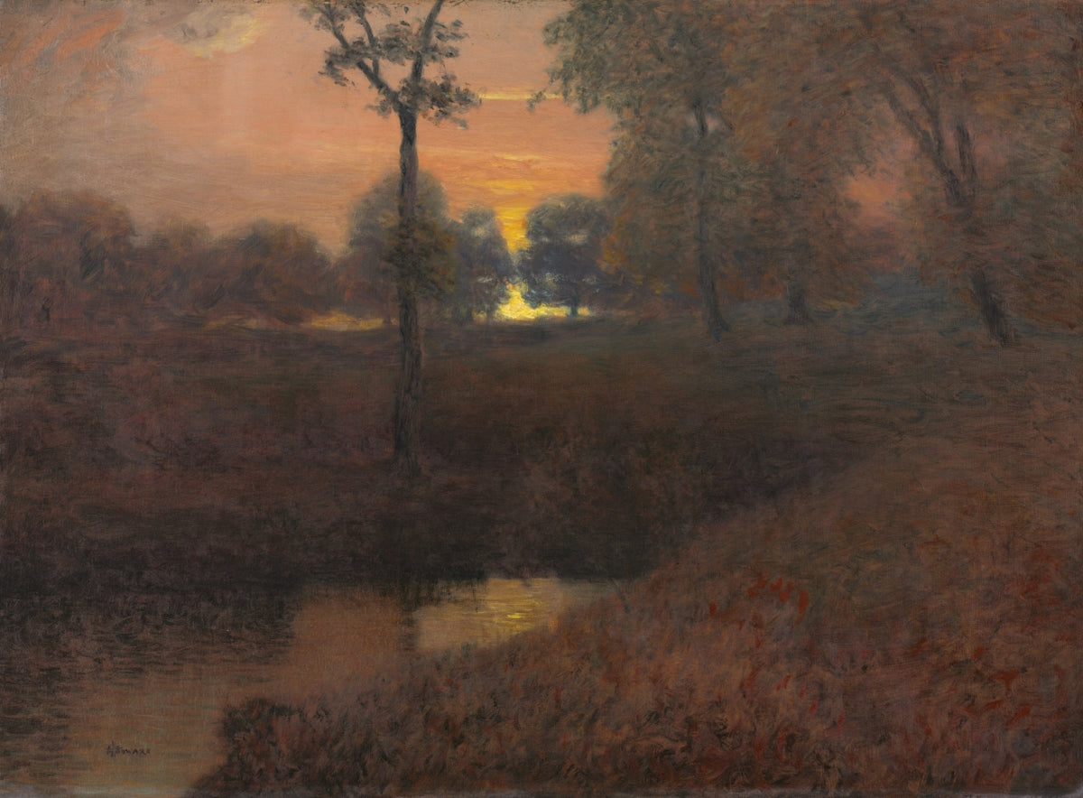 Evening by Hugh Huntington Howard (American, 1860–1927) - Classic Art canvas print