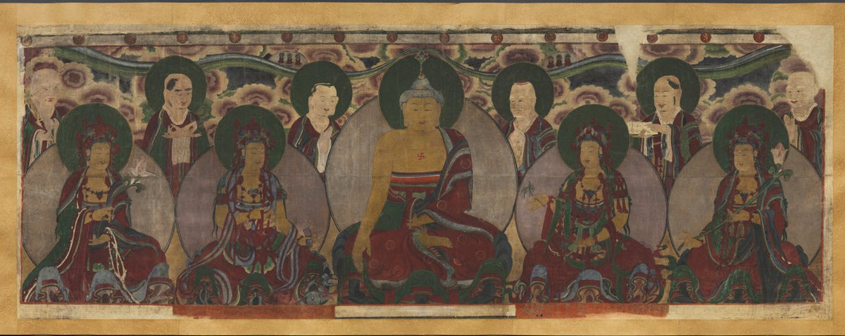 Assembly of Buddhist Deities by  - Classic Art canvas print