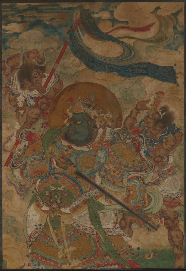 Heavenly King Virudhaka by  - Classic Art canvas print
