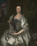 Hannah Wentworth Atkinson by Joseph Blackburn (British, c. 1730–1787) - Classic Art canvas print