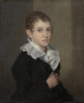 Samuel Barber Clark by James Frothingham (American, 1786–1864) - Classic Art canvas print