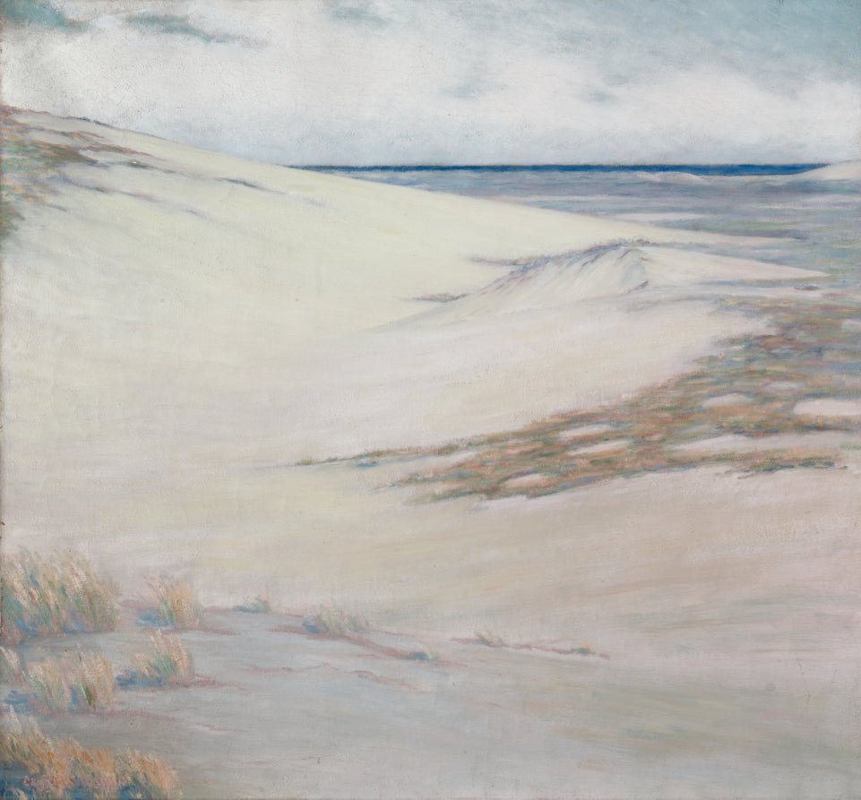 Over the Dunes, Cape Cod, Massachusetts by Charles Shackleton (American, 1856–1920) - Classic Art canvas print