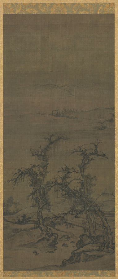 Carrying a Qin on a Visit by Luo Zhichuan (Chinese, active 1280s–1320s) - Classic Art canvas print