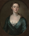 Portrait of a Woman Judith Colman Bulfinch by John Smibert (Scottish, 1688–1751) - Classic Art canvas print