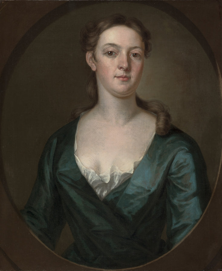 Portrait of a Woman Judith Colman Bulfinch by John Smibert (Scottish, 1688–1751) - Classic Art canvas print