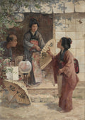 The Last Price by J. C. Arter (American, 1859–1923) - Classic Art canvas print