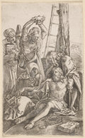 Descent from the Cross by Albrecht Dürer (German, 1471–1528) - Classic Art canvas print
