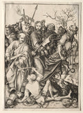 The Passion Christ Taken Captive by Martin Schongauer (German, c. 1450–1491) - Classic Art canvas print