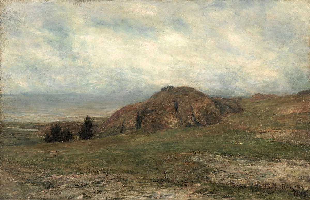 Wild Coast, Newport by Homer Dodge Martin (American, 1836–1897) - American Realist canvas print