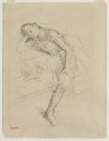 Dancer at Rest by Edgar Degas (French, 1834–1917) - Impressionist canvas print