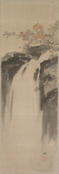 Waterfall by Yoshida Hiroshi (Japanese, 1876–1950) - Classic Art canvas print