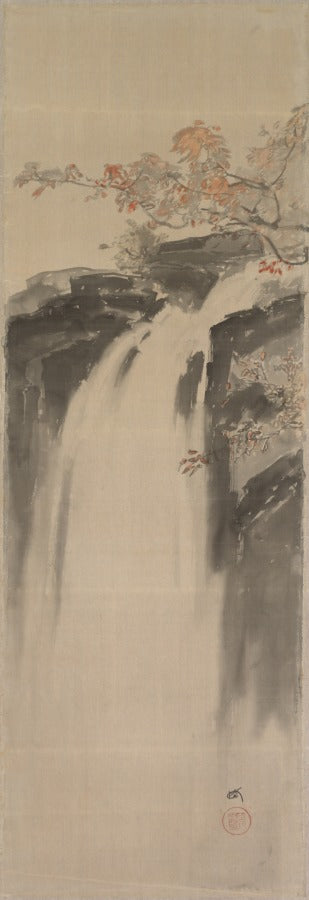 Waterfall by Yoshida Hiroshi (Japanese, 1876–1950) - Classic Art canvas print