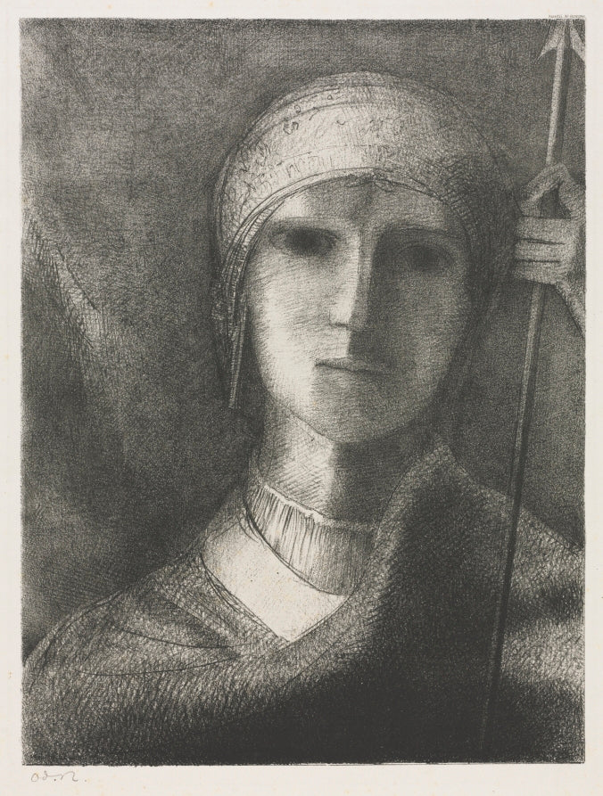 Parsifal by Odilon Redon (French, 1840–1916) - Symbolist canvas print