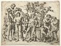 The Bacchanal by Daniel Hopfer (German, c. 1470–1536) - Classic Art canvas print