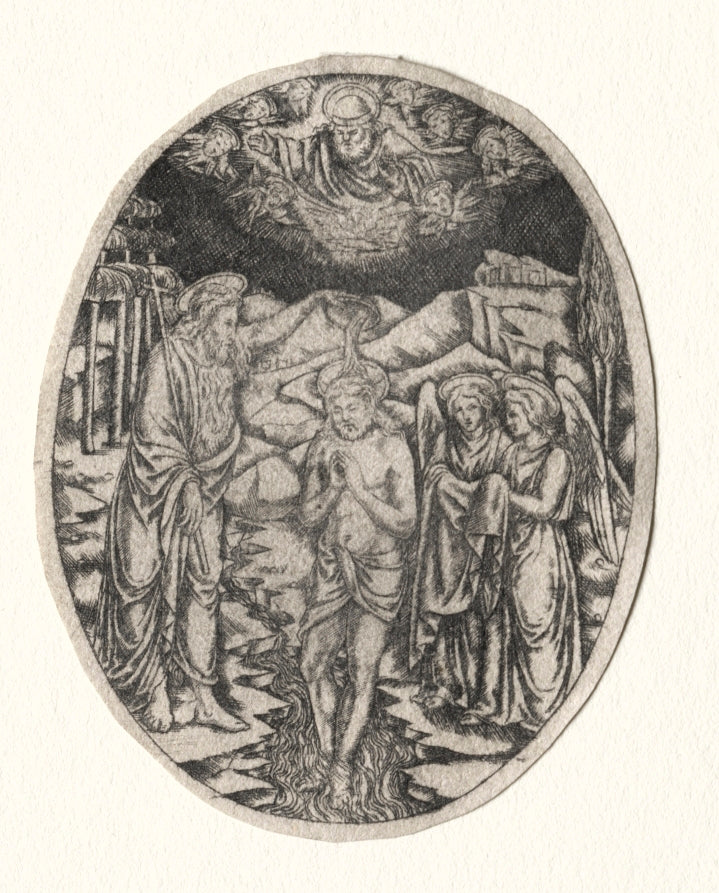 Baptism of Christ by  - Classic Art canvas print