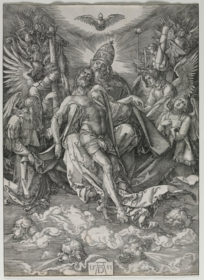 The Holy Trinity by Albrecht Dürer (German, 1471–1528) - Classic Art canvas print