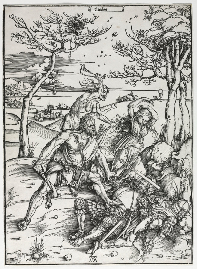 Hercules by Albrecht Dürer (German, 1471–1528) - Classic Art canvas print