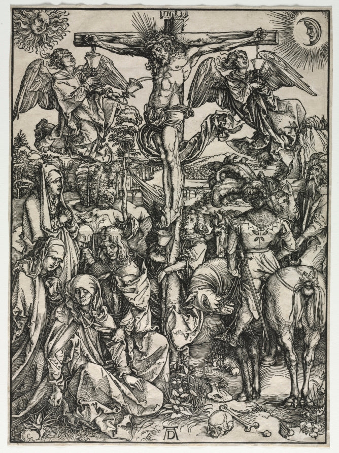 The Large Passion  The Crucifixion by Albrecht Dürer (German, 1471–1528) - Classic Art canvas print