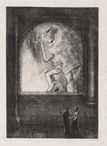 Light by Odilon Redon (French, 1840–1916) - Symbolist canvas print