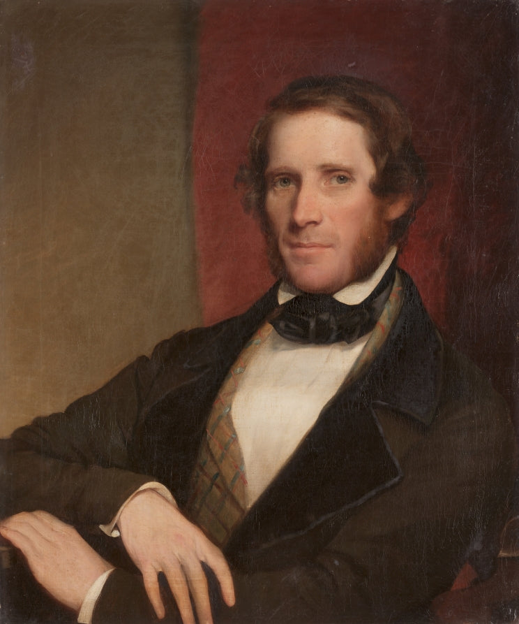 John Childe by Chester Harding (American, 1792–1866) - Classic Art canvas print
