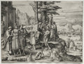 Return of the Prodigal Son by Lucas van Leyden (Netherlandish, 1494–about 1533) - Classic Art canvas print
