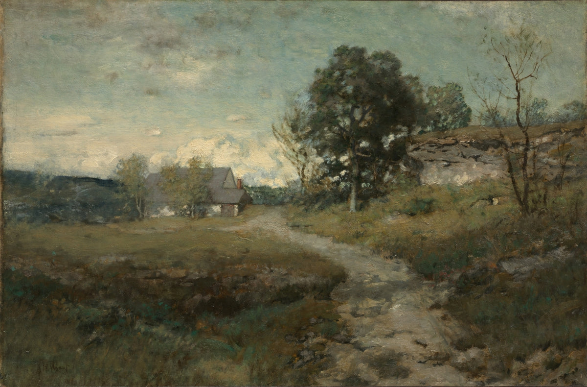Arkville Landscape by Alexander H. Wyant (American, 1836–1892) - Classic Art canvas print
