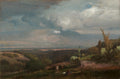 Approaching Storm from the Alban Hills by George Inness (American, 1825–1894) - Classic Art canvas print