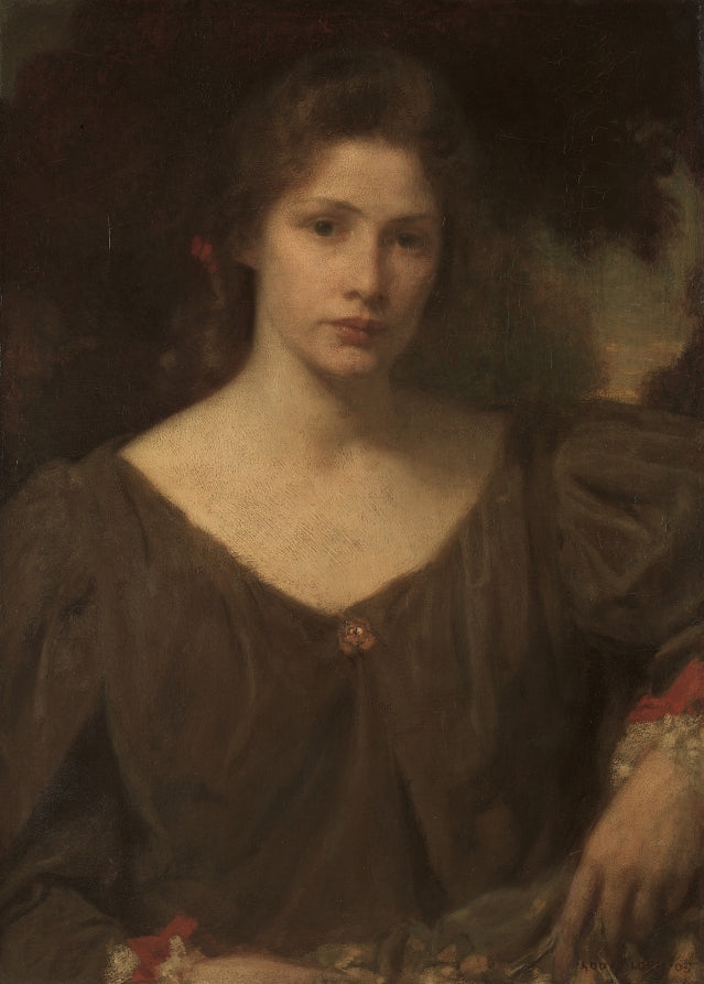 Jessica by Louis Loeb (American, 1866–1909) - Classic Art canvas print