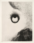 Everywhere Eyeballs are Aflame by Odilon Redon (French, 1840–1916) - Symbolist canvas print