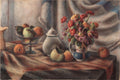 Fruits and Flowers by Henry Lee McFee (American, 1886–1953) - Classic Art canvas print