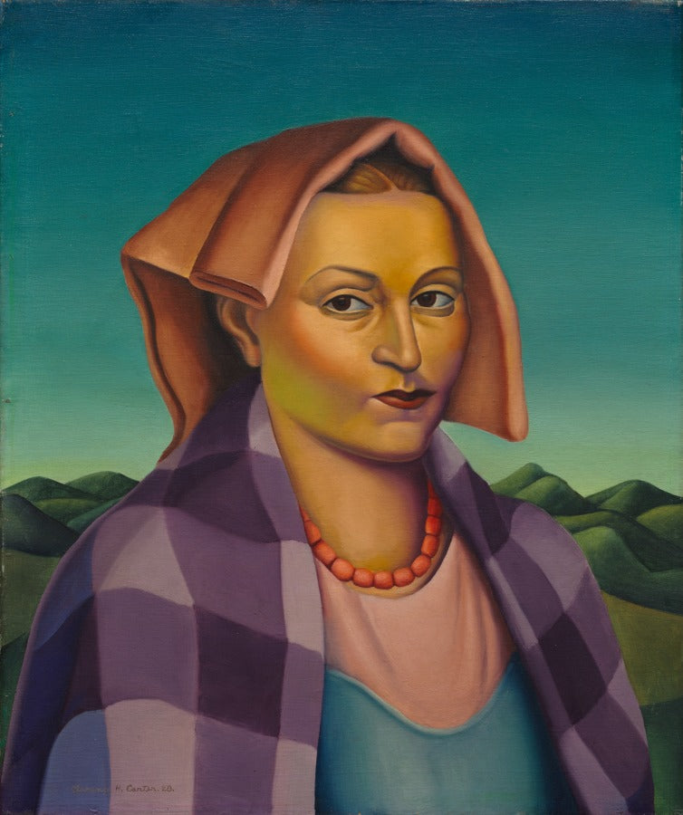 A Woman of the Sabines by Clarence Holbrook Carter (American, 1904–2000) - Classic Art canvas print