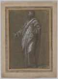 Standing Male Figure by Ludovico Cardi Cigoli (Italian, 1559–1613) - Classic Art canvas print