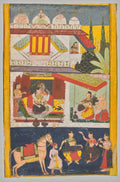 Shri Raga, from a Ragamala by  - Classic Art canvas print