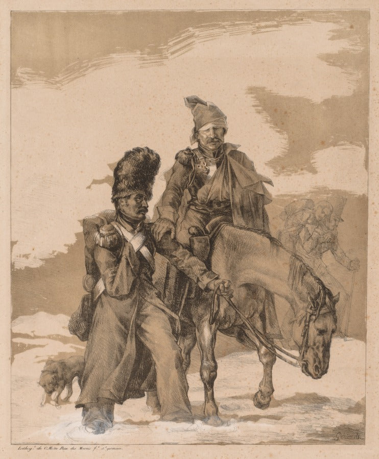Return from Russia by Théodore Géricault (French, 1791–1824) - Classic Art canvas print