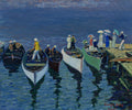 Holiday on the Hudson by George Luks (American, 1866–1933) - Classic Art canvas print