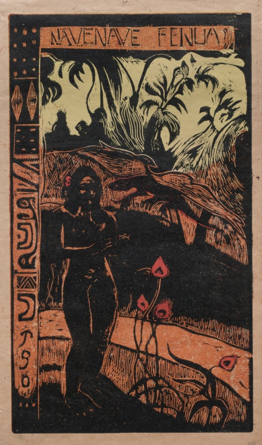 Nave Nave Fenua Fragrant Isle by Paul Gauguin (French, 1848–1903) - Post-Impressionist canvas print
