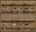Horse Stable by  - Classic Art canvas print