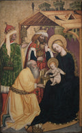 Adoration of the Magi by Konrad Laib (German) - Classic Art canvas print