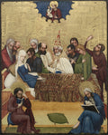 Death of the Virgin by Master of Heiligenkreuz (Austrian) - Classic Art canvas print