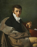 Self-Portrait by Joseph Paelinck (Belgian, 1781–1839) - Classic Art canvas print