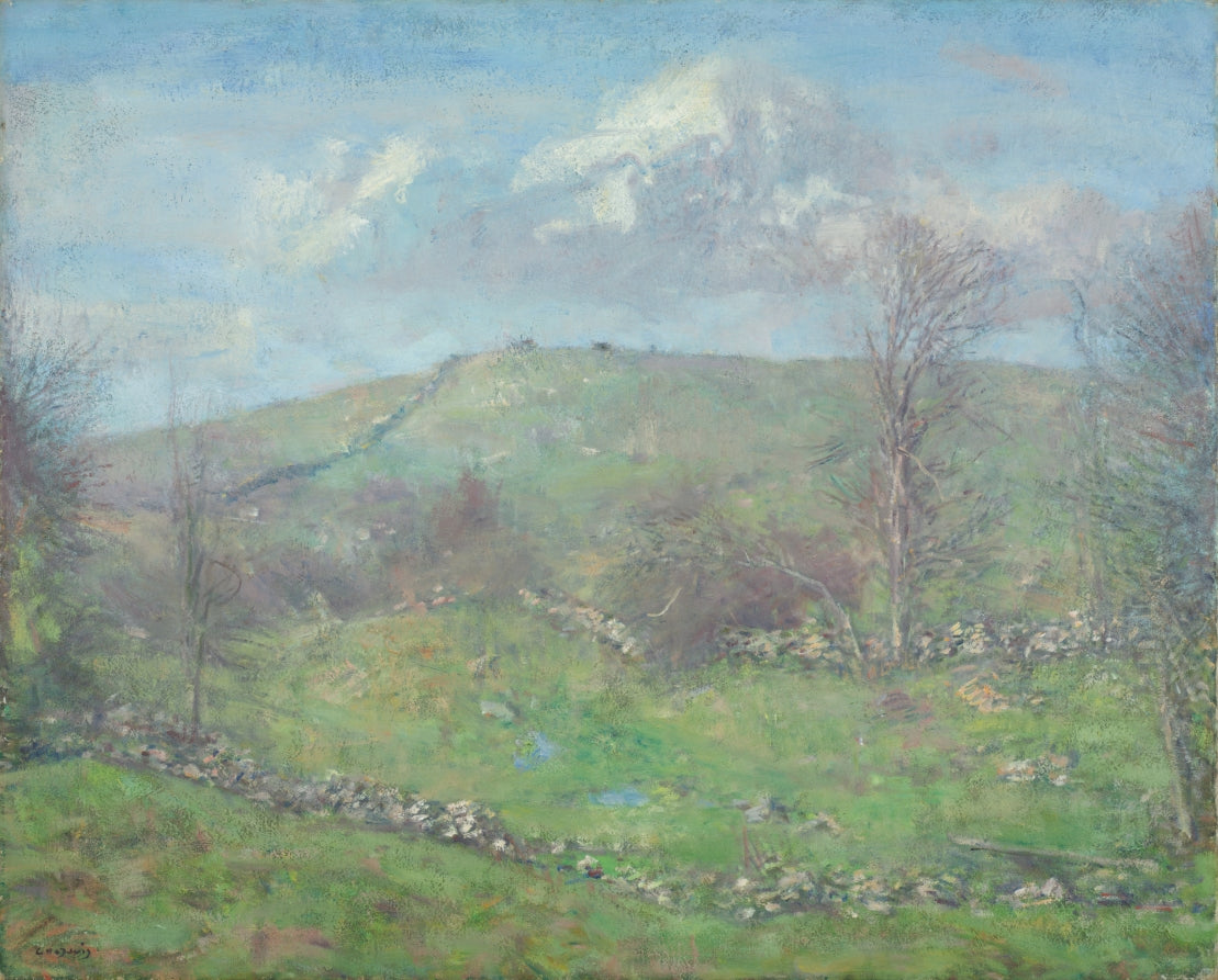 Spring on the Hillside by Charles Harold Davis (American, 1856–1933) - Classic Art canvas print