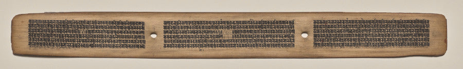 Text, Folio 81 recto, from a Manuscript of the Perfection of Wisdom in Eight Thousand Lines Ashtasahasrika Prajnaparamita-sutra by  - Classic Art canvas print