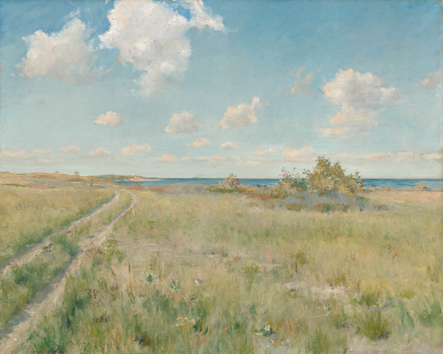 The Old Road to the Sea by William Merritt Chase (American, 1849–1916) - Classic Art canvas print