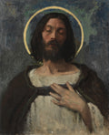 Christ by Gari Melchers (American, 1860–1932) - Classic Art canvas print