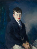 Boy in a Blue Coat by George Bellows (American, 1882–1925) - Classic Art canvas print