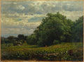 Harvest Time by George Inness (American, 1825–1894) - Classic Art canvas print