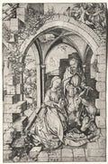The Nativity by Martin Schongauer (German, c. 1450–1491) - Classic Art canvas print