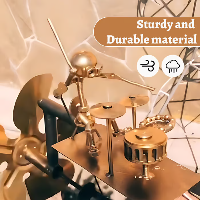 🔥Father's Day Sale 49% OFF - Handmade Metal Rock Band Windmill