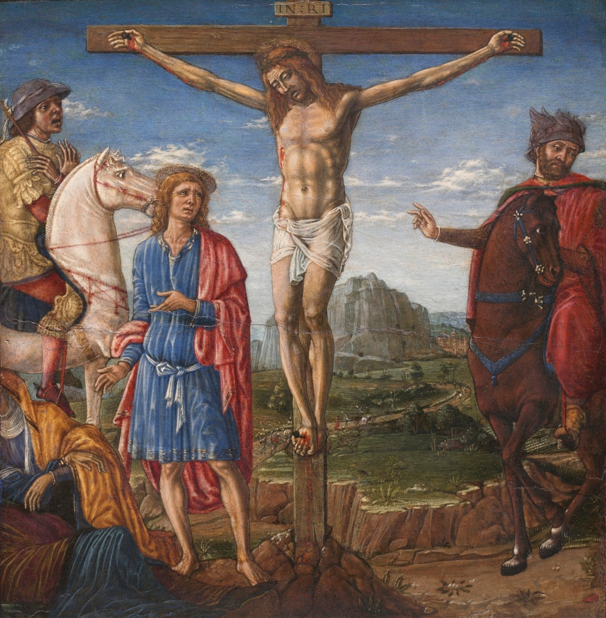 The Crucifixion by Matteo di Giovanni (Italian, c. 1435–1495) - Classic Art canvas print